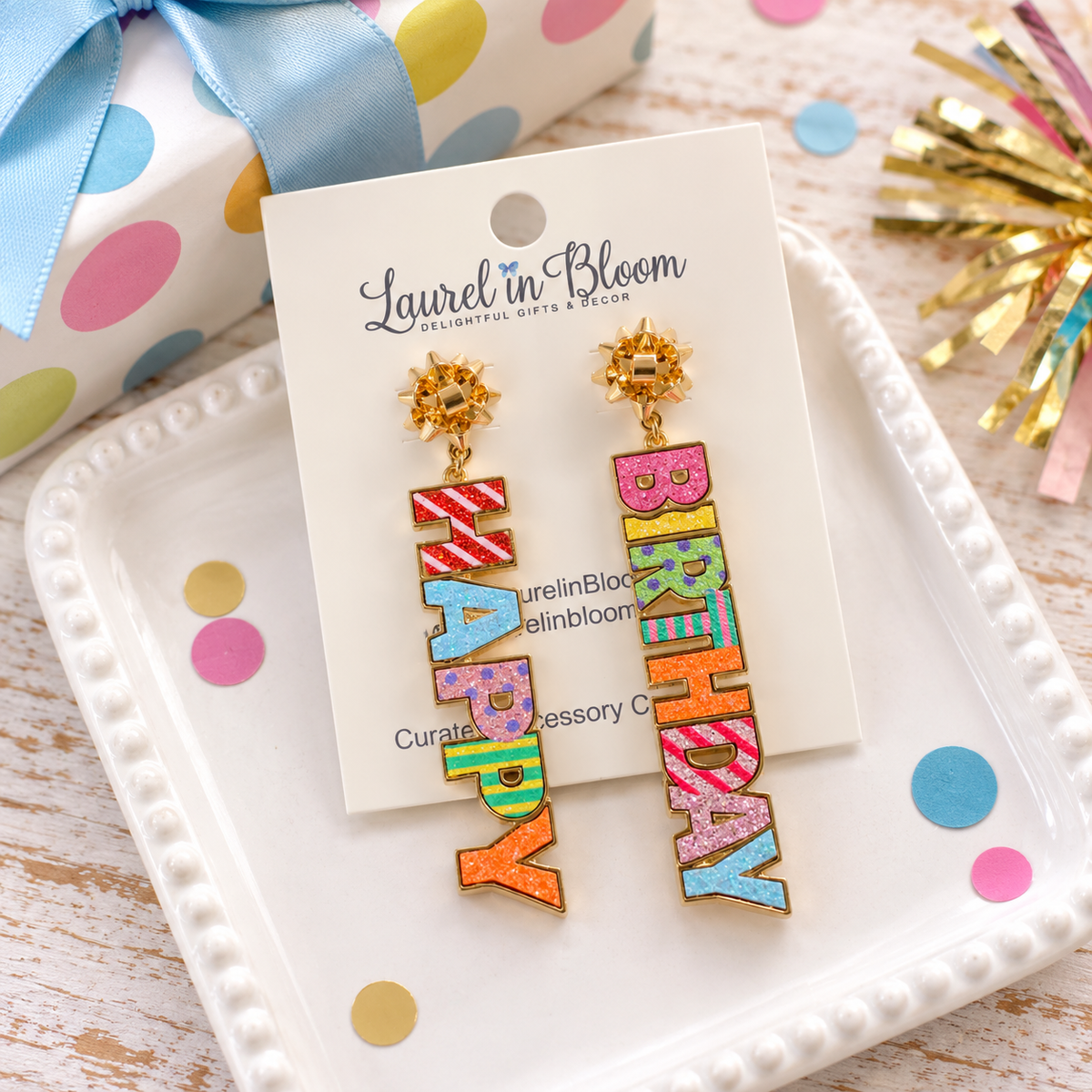 Happy Birthday! Gift Confetti Drops