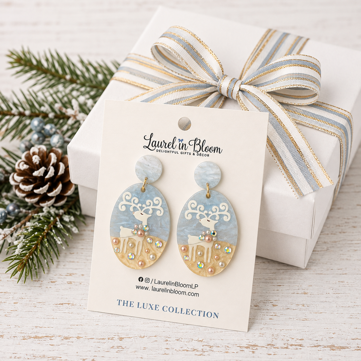 Snowfall Reverie Reindeer Drops
