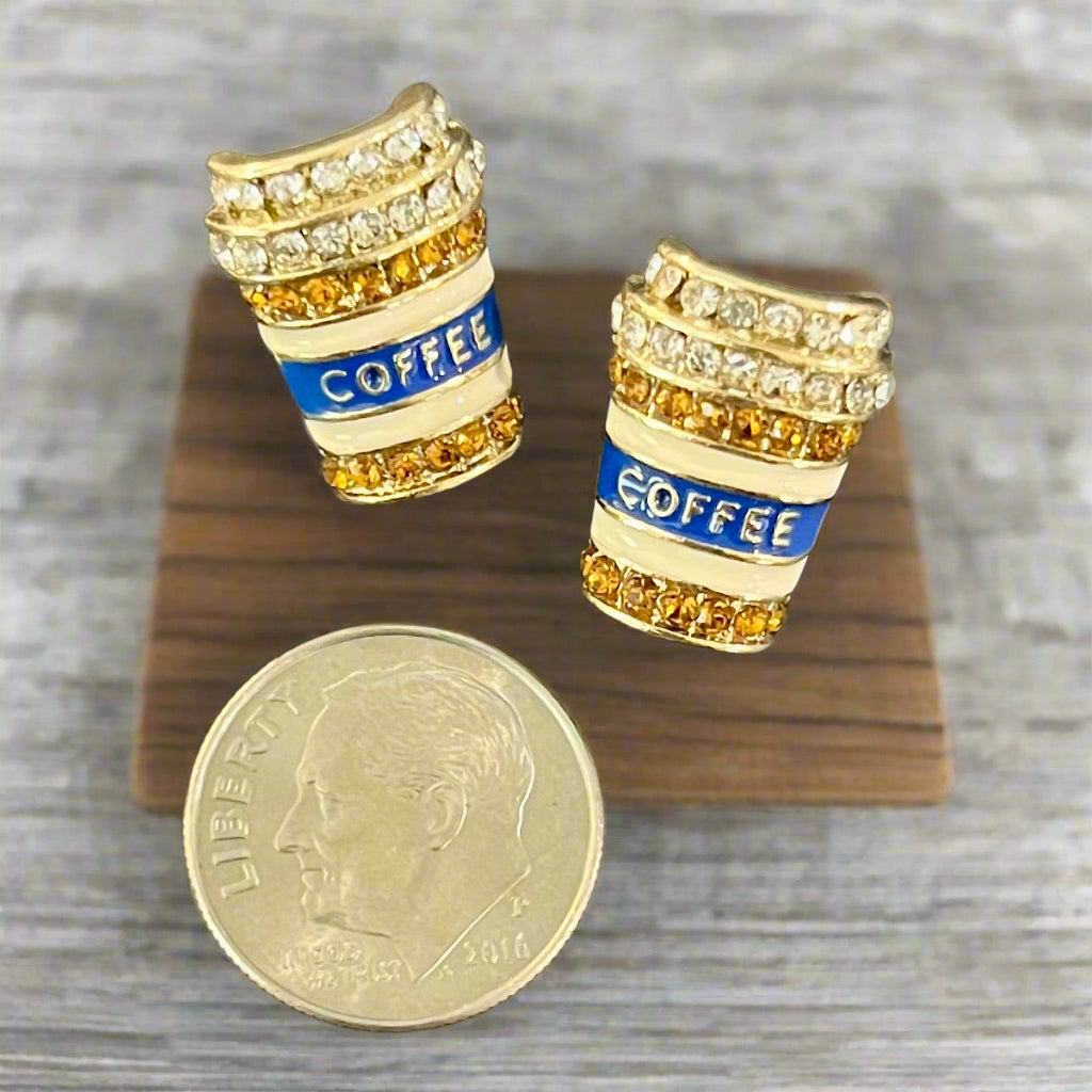 Morning Coffee Earrings