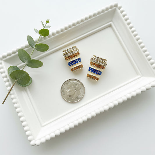 Morning Coffee Earrings