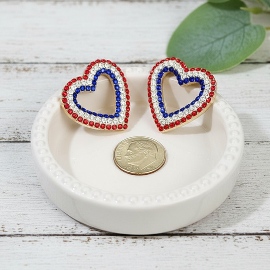 Patriot Love Earrings