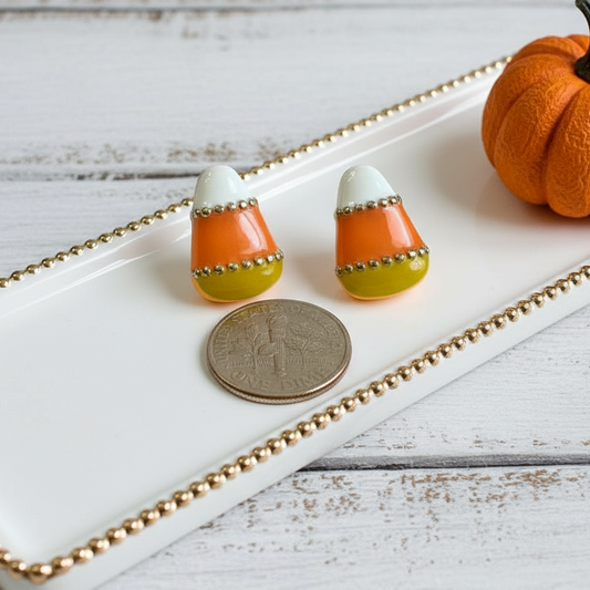 Cutest Candy Corn Earrings