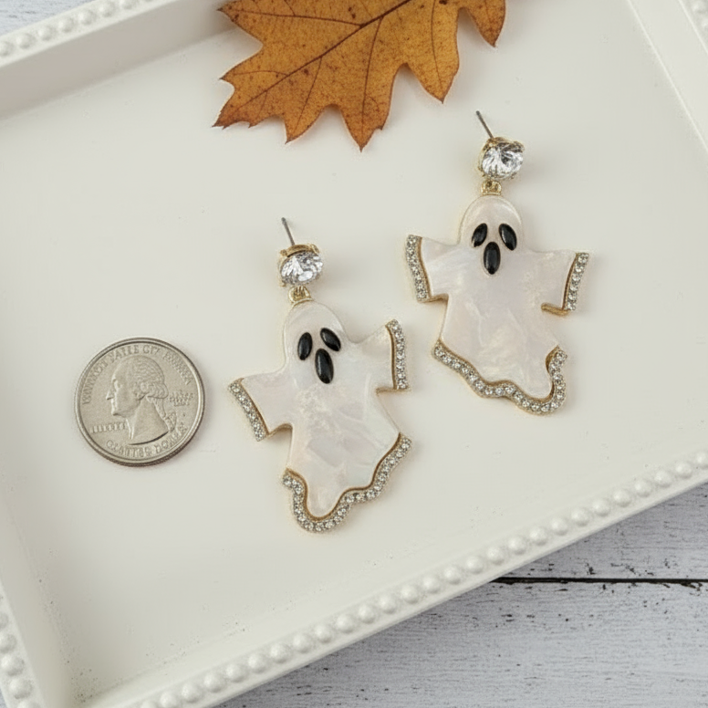 Sparkle & Haunt Drop Earrings