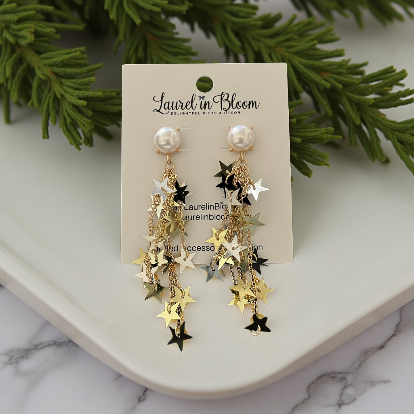 Confetti Sparkle New Year Earrings