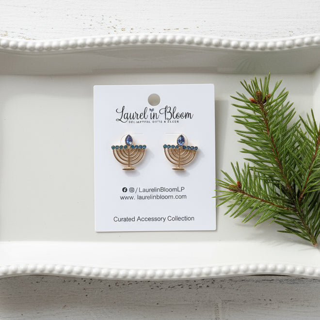 Hanukkah Nights Earrings