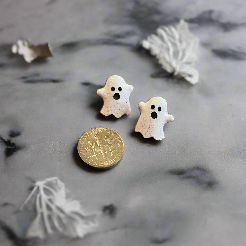Bitty Boo! Ghost Earrings