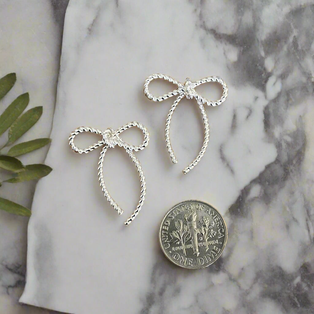 Rope Bow Earrings