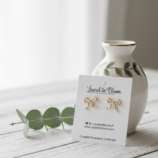 Prima Bow Earrings
