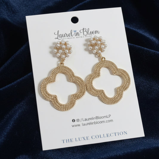 Heirloom Clover Pearl Drops