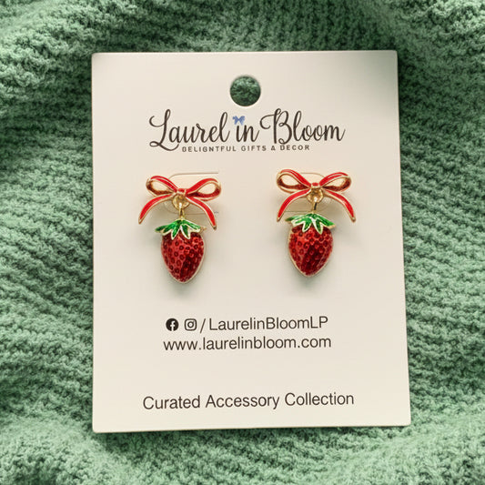 Amalfi Market Strawberry Bow Drops