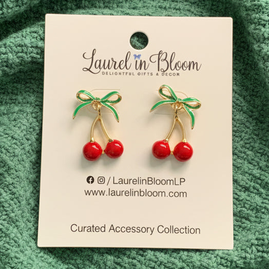 Amalfi Market Cherry Bow Drops
