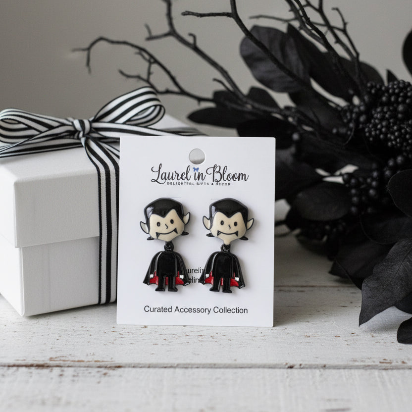 Count Chaos Vampire Earrings