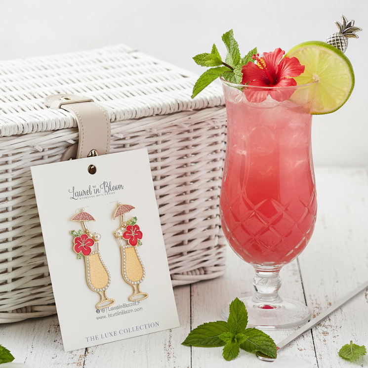 Oh Mai Tai LUXE Cocktail Earrings