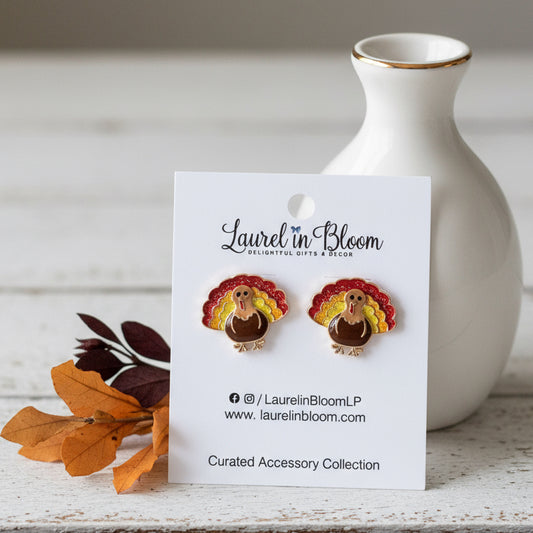 Totally Tom Turkey Earrings