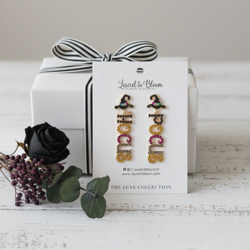 Hocus Pocus Crystal Statement Earrings