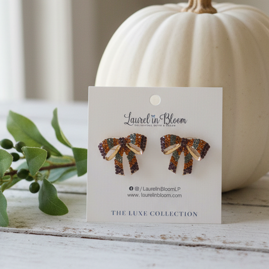 Harvest Bow Celebration Earrings