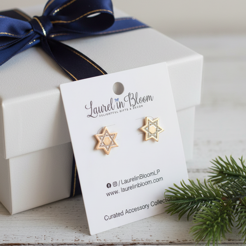 Star of David Earrings