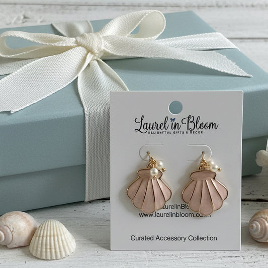 Seaside Siren Shell Drops