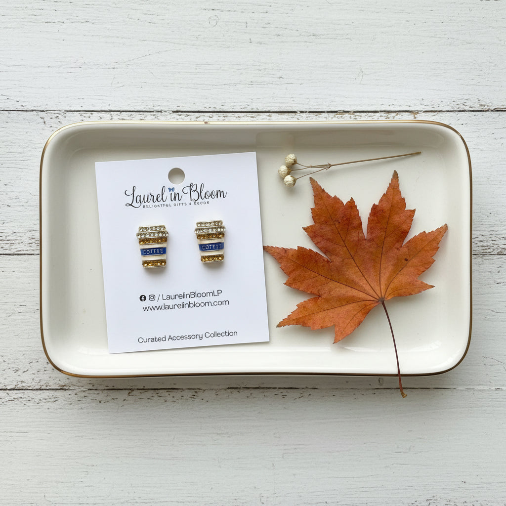 Morning Coffee Earrings