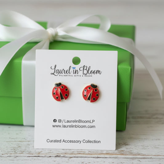 Ladybird Lane Ladybug Studs