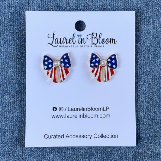 All-American Pearly Bows