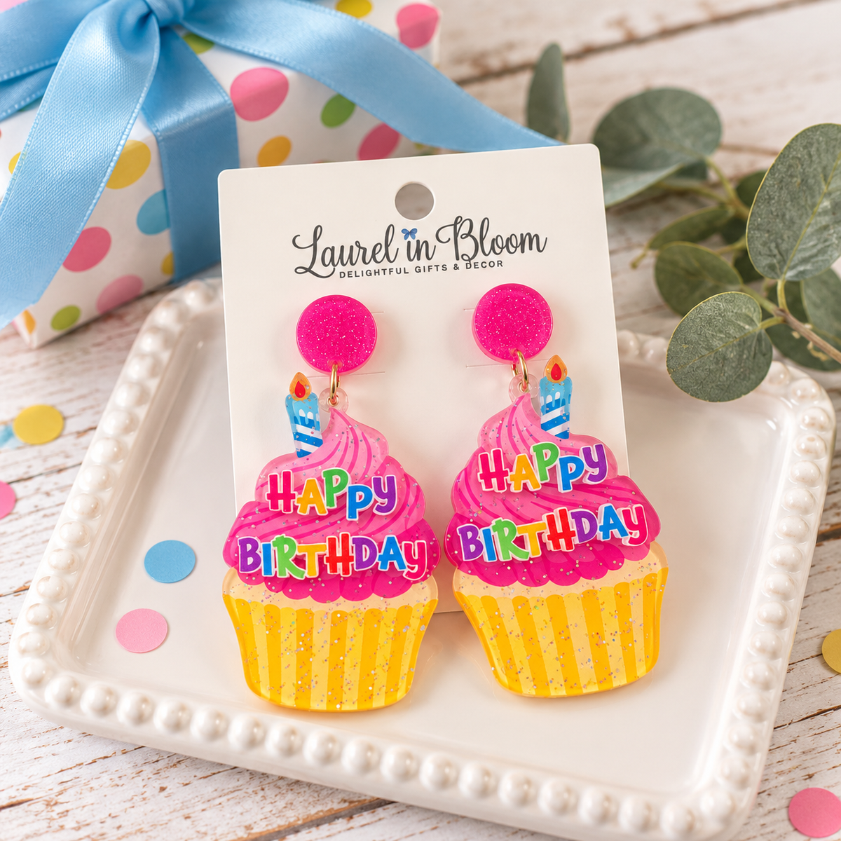 Happy Happy Birthday! Cupcake Drops