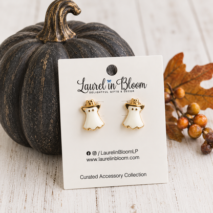 Boo Haw! Ghost Earrings