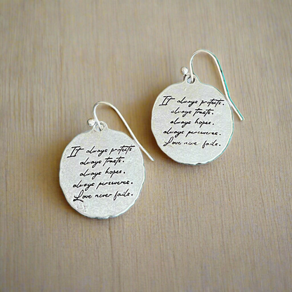 Love Never Fails Earrings