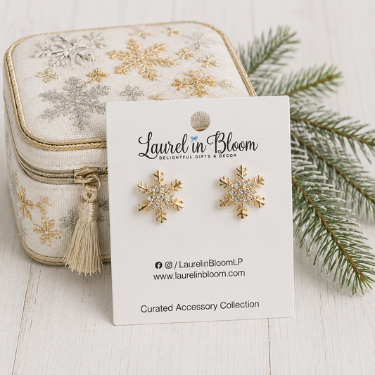 Winterlight Snowflake Studs