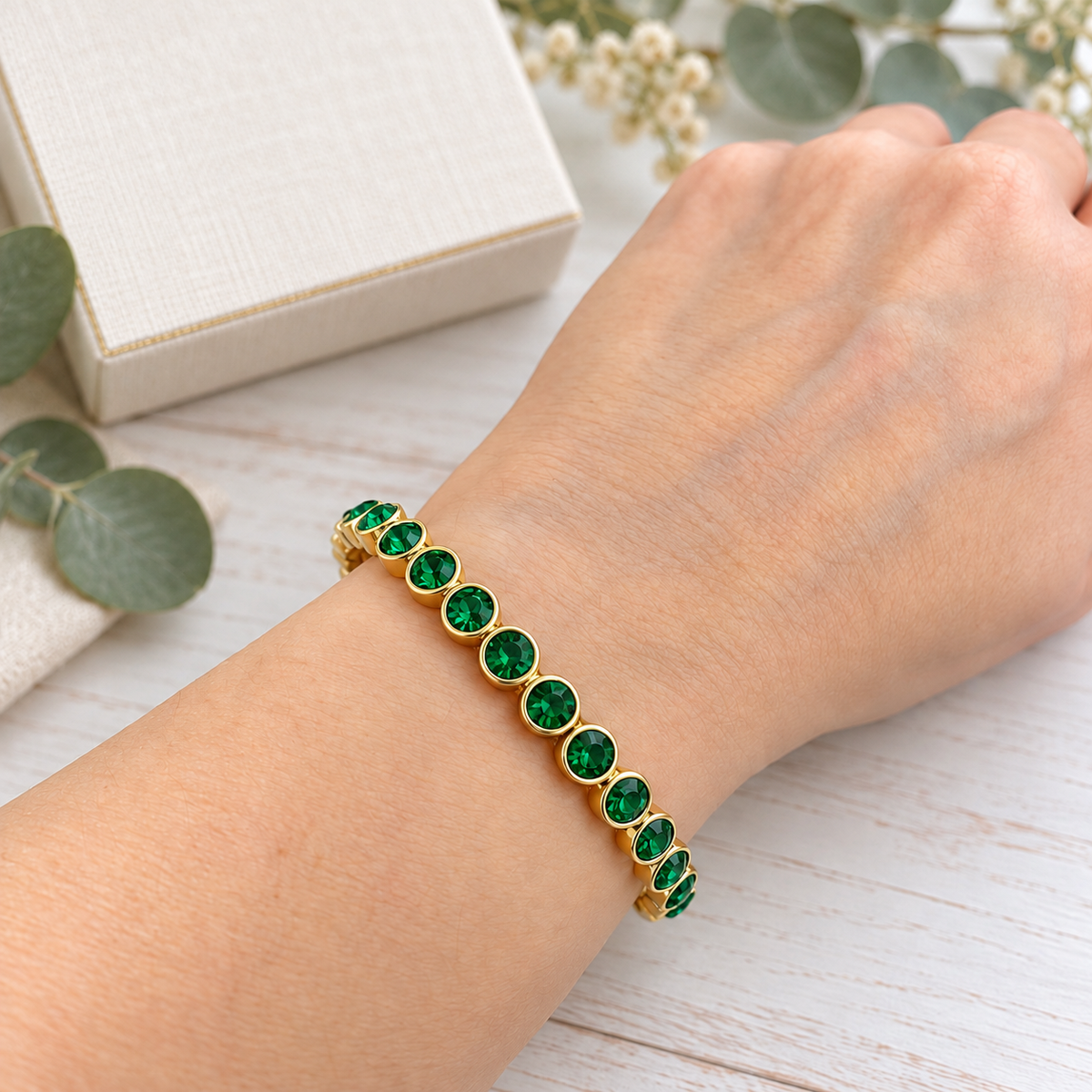 Aubrey Jewel Stretch Bracelet