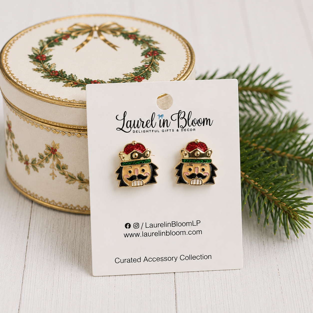 Royal Guard Nutcracker Studs