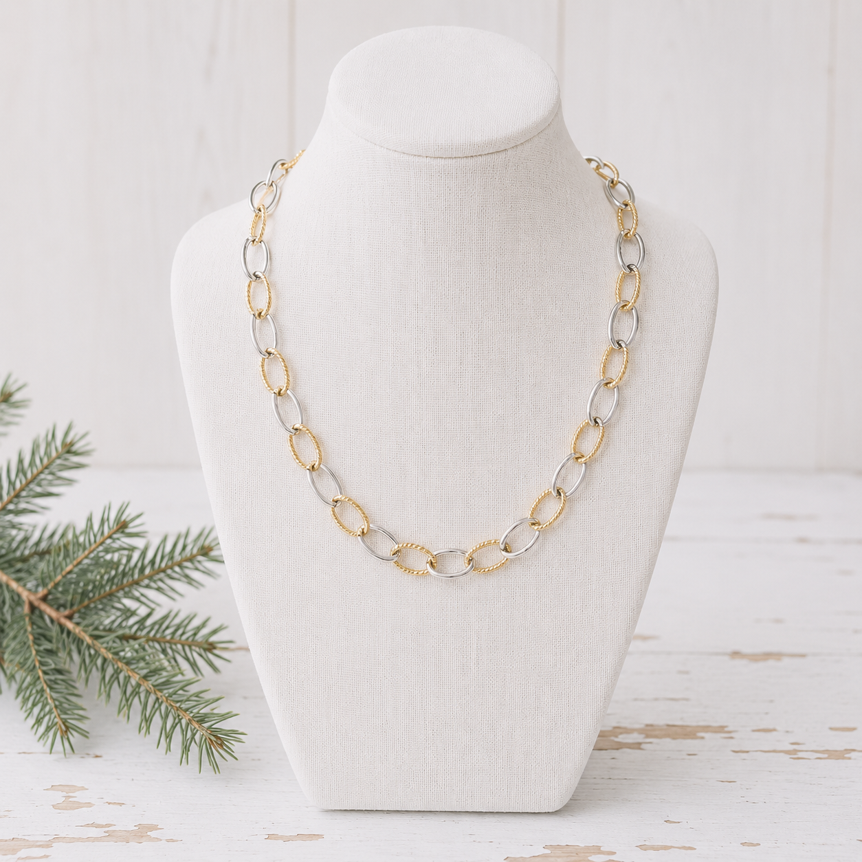 Lucca Signature Link Necklace