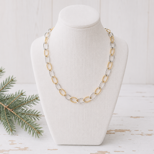 Lucca Signature Link Necklace
