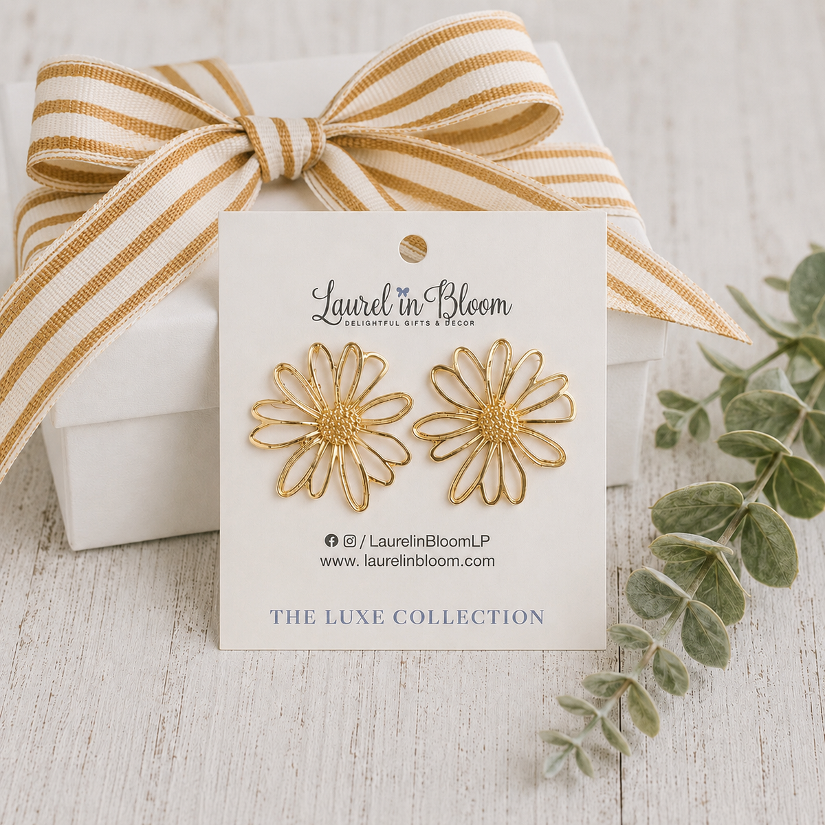 In Full Bloom Floral Studs