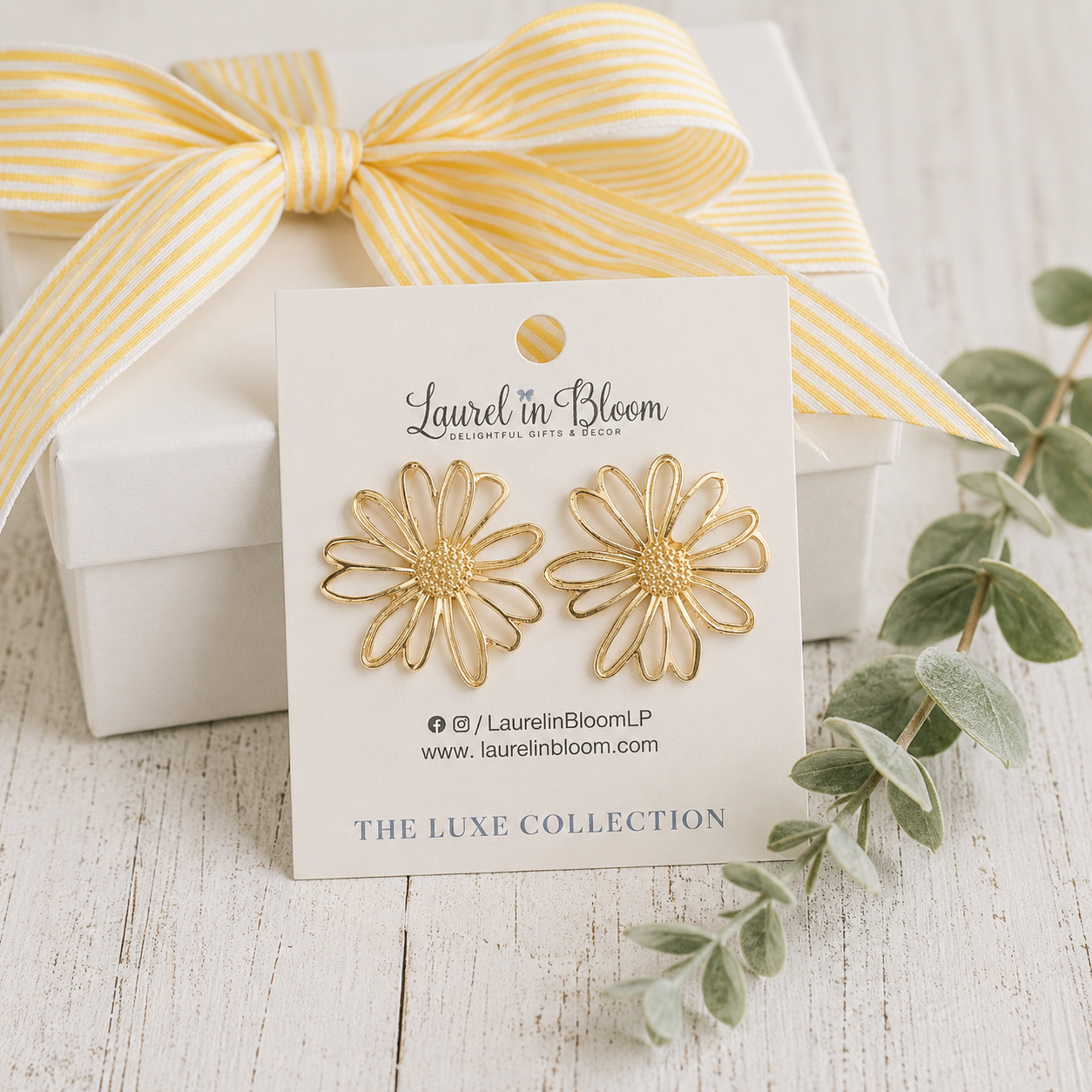 In Full Bloom Floral Studs