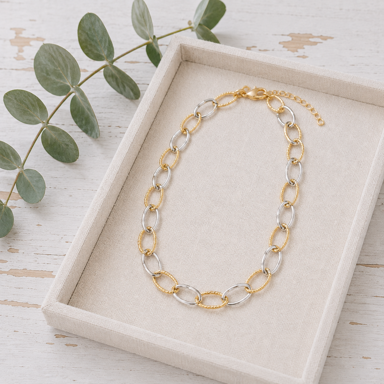 Lucca Signature Link Necklace