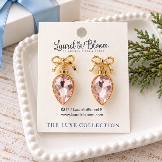 Mistletoe Bows Ornament Drops