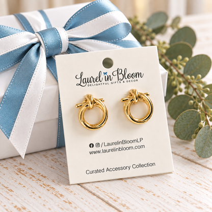 Maren Double Link Studs