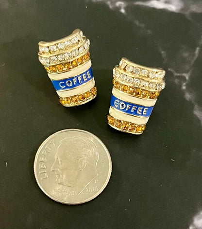 Morning Coffee Earrings
