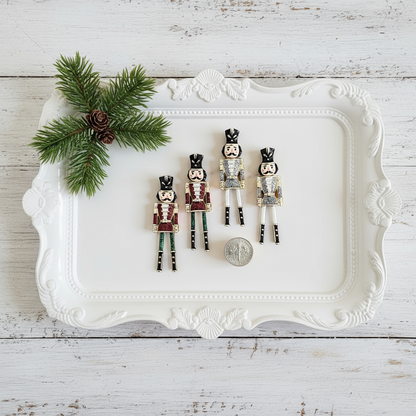 Dash & Dangle Nutcracker Earrings