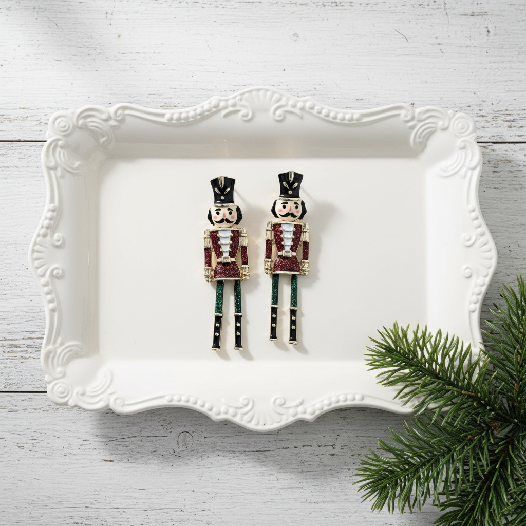 Dash & Dangle Nutcracker Earrings