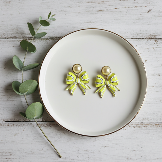 Pearly Tennis Bows