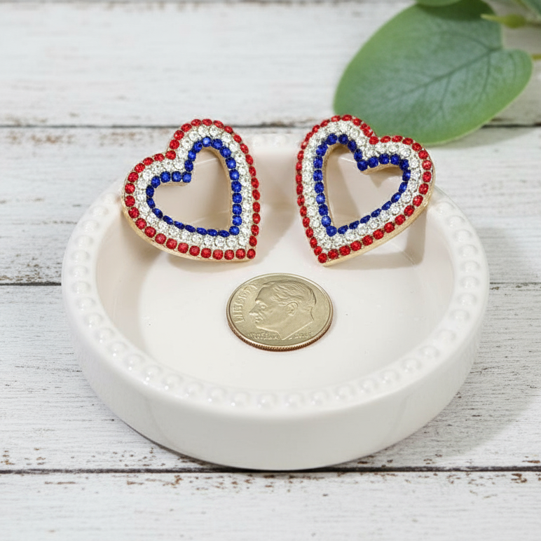 Patriot Love Earrings