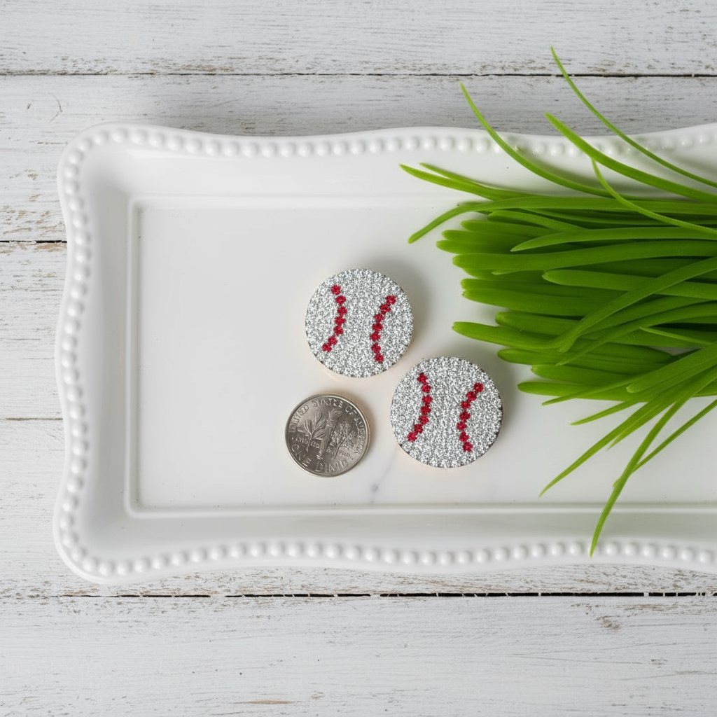 Baseball Diamonds Earrings