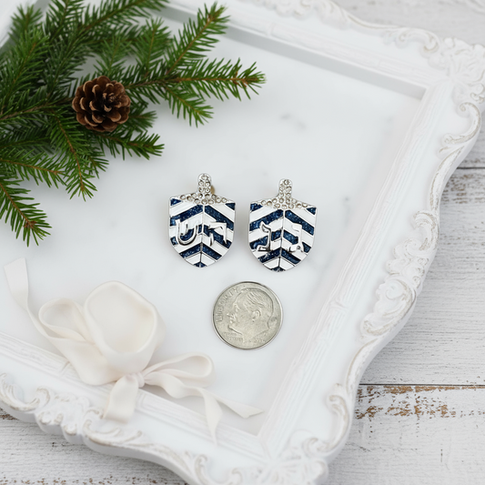 Sevivon Hanukkah Dreidel Earrings