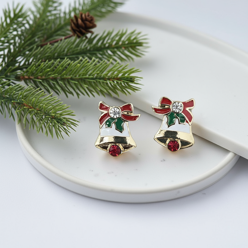 Holly Jolly Bells Earrings
