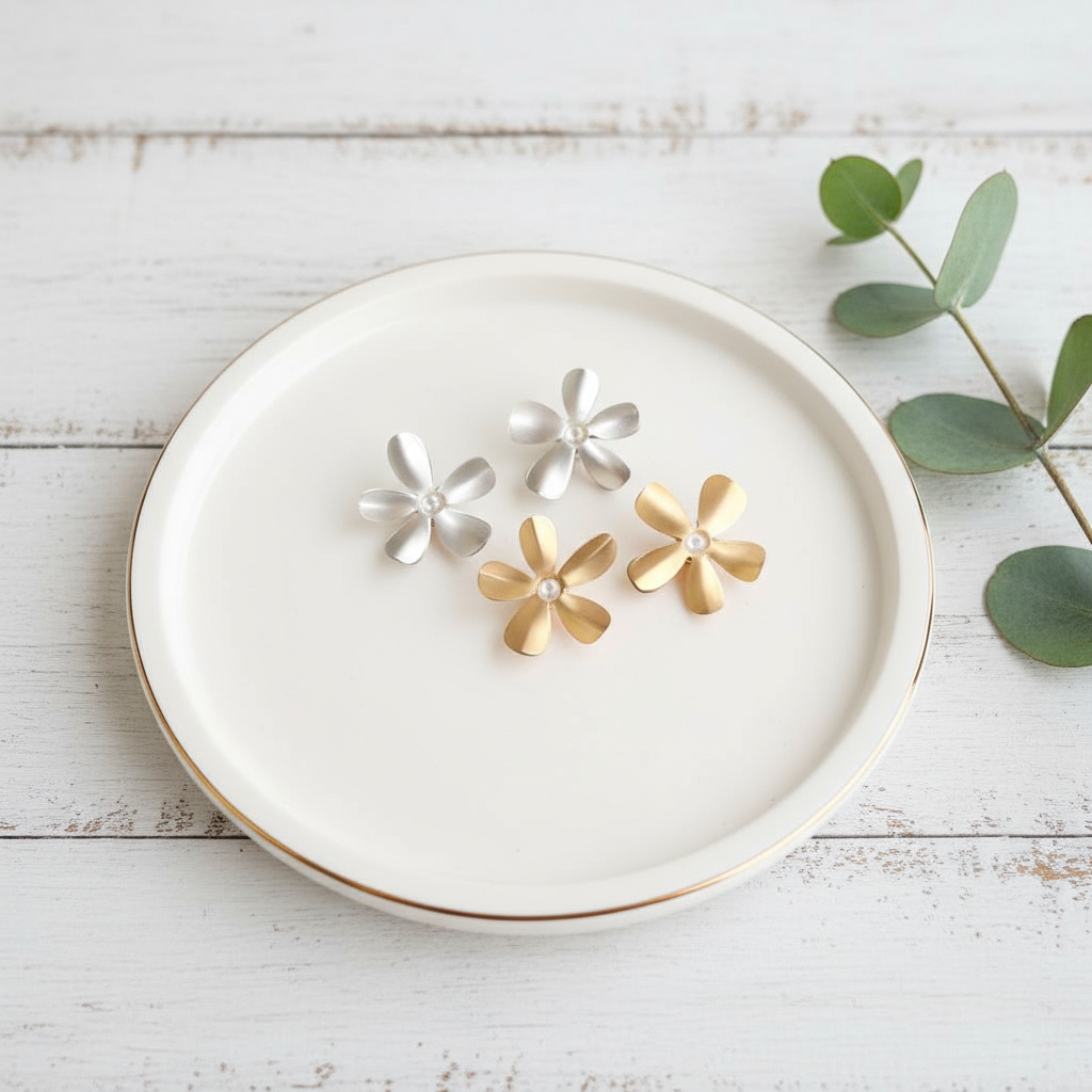 Petals & Pearls Earrings