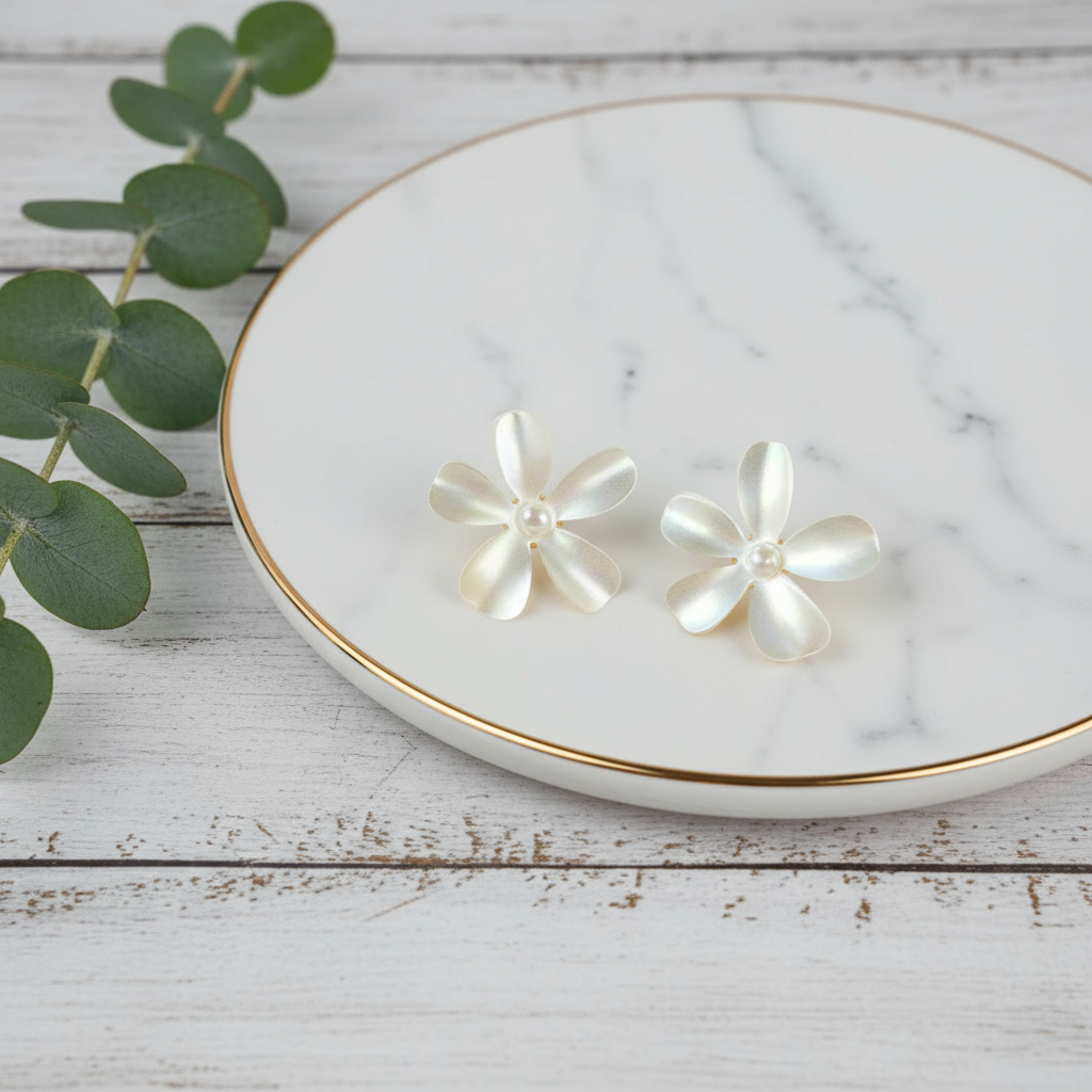 Petals & Pearls Earrings