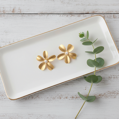 Petals & Pearls Earrings