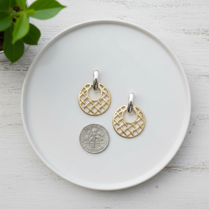 Artisan Lattice Earrings